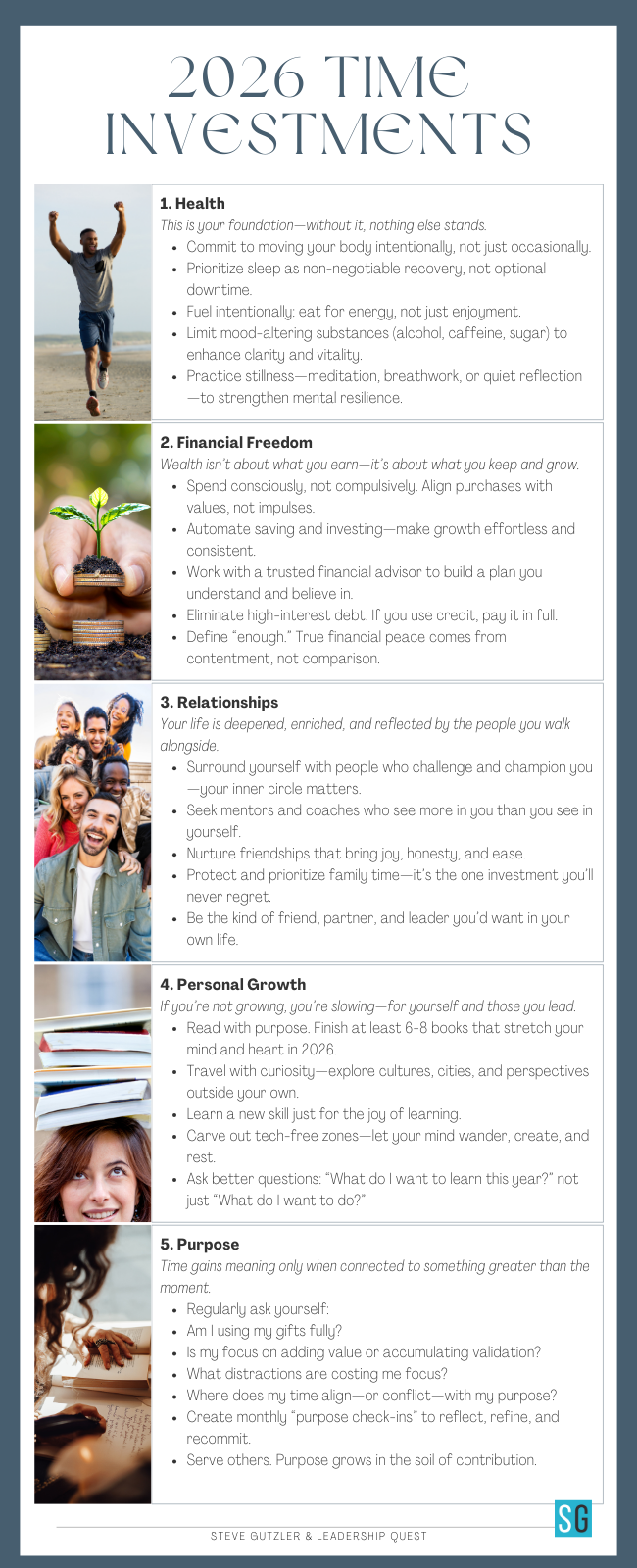 2026 time investments